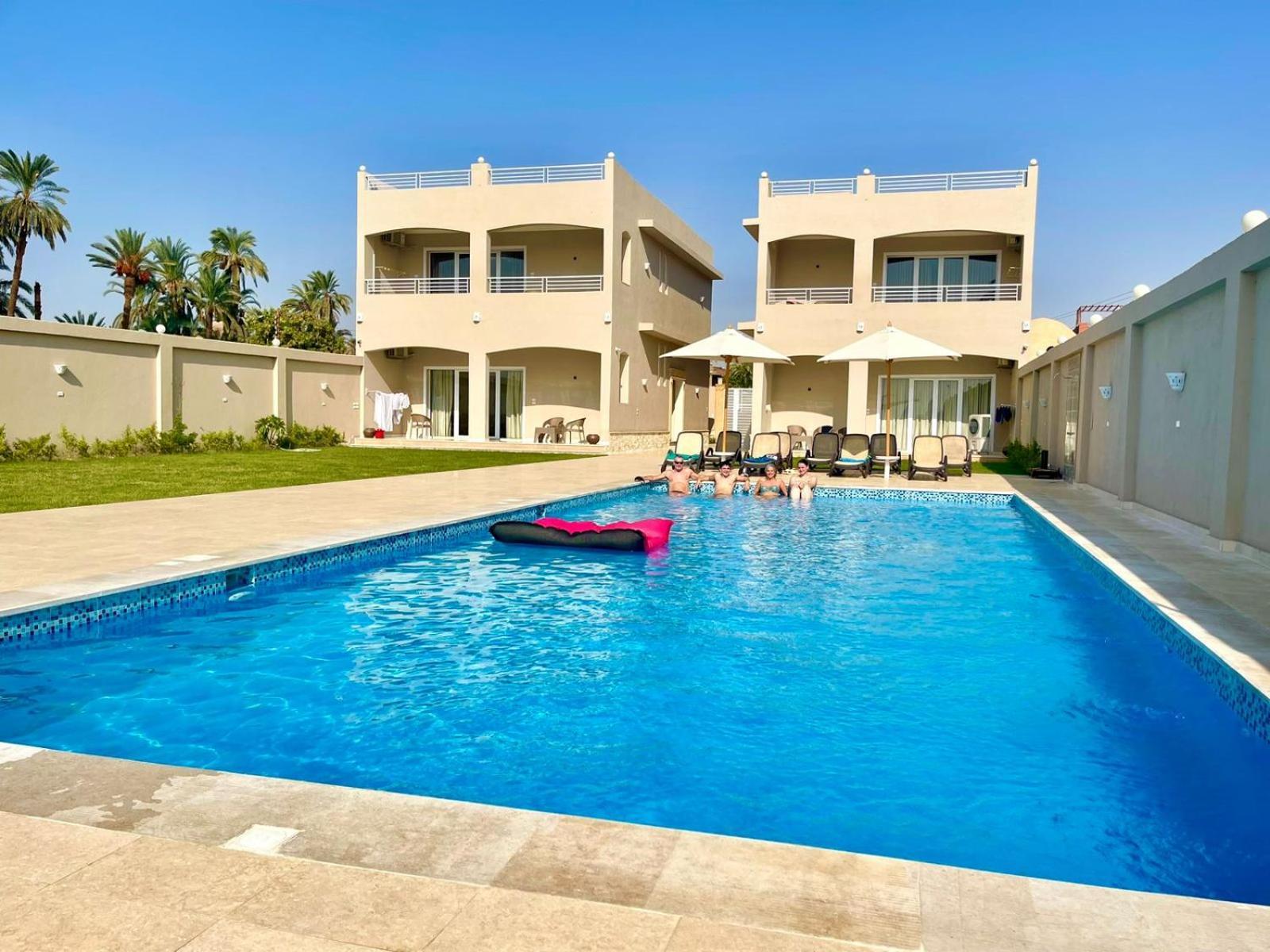 Royal Nile Villa - Pool View Apartment 1 Luksor Exterior foto