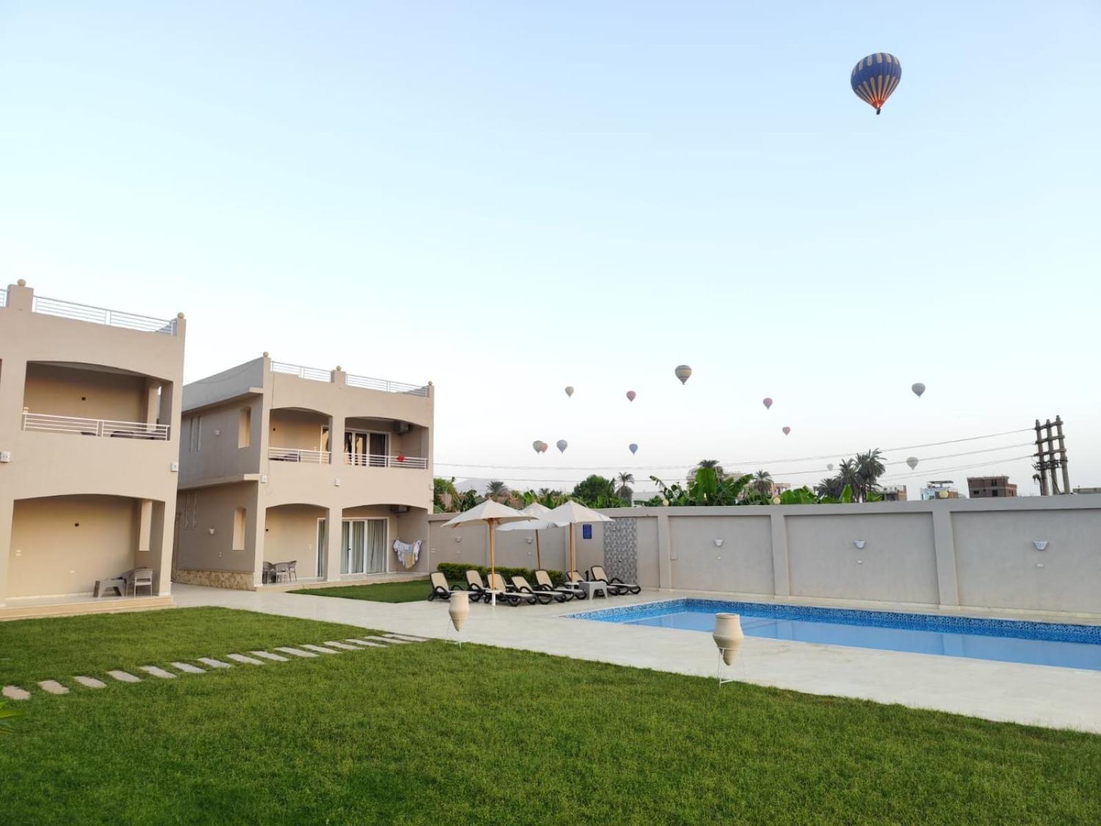 Royal Nile Villa - Pool View Apartment 1 Luksor Exterior foto